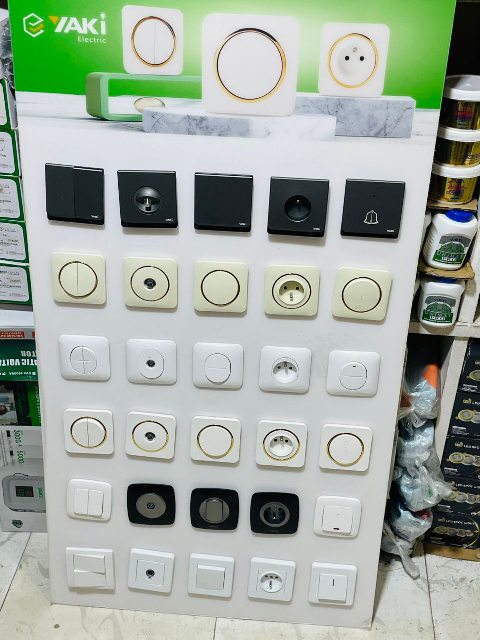 Vente de Matériels Électriques et Accessoires Solaire